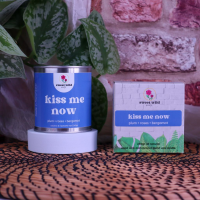 Sweet Wild Large Tin Candle - KIss me Now! - Candle Vegan, Kiss Me Now! Sweet Wild