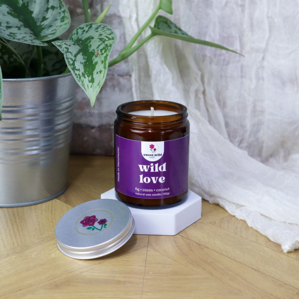 Sweet Wild Natural Wax Jar Candle - Wild Love