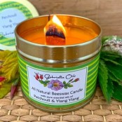 Candle by Gabriella Oils Patchouli & Ylang Ylang Beeswax Candle